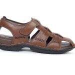 GLOBERS 21007 Sandle for Men | Zel pad Insole for Comfort | Modern Look with Straps | Comfortable ethnic look footwear for Men's