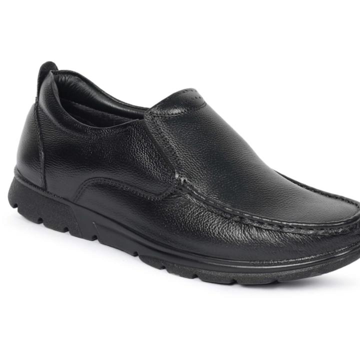 26007 GLOBERS+  genuine leather shoes for Men | zel pad inside | Mocassion(without lace)