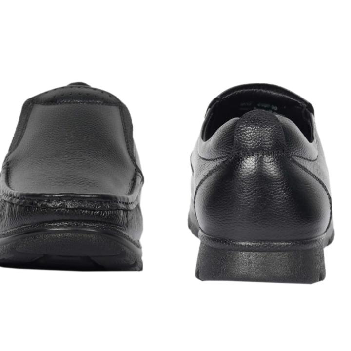 26007 GLOBERS+  genuine leather shoes for Men | zel pad inside | Mocassion(without lace)